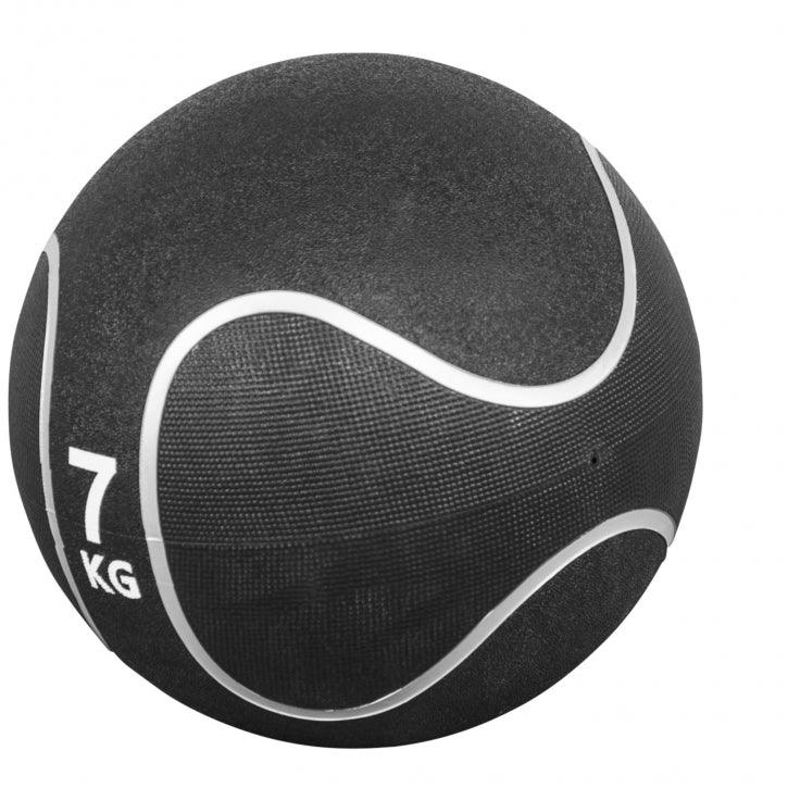 gyronetics-e-series-medizinball-1-kg-gummi-schwarz image 6