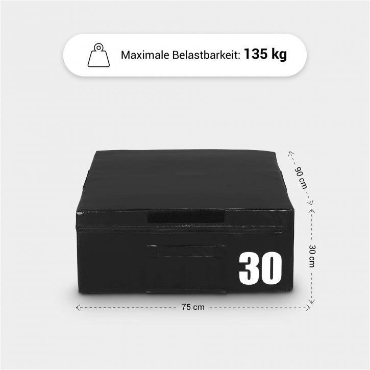 gyronetics-e-series-plyo-box-soft-jump-box-klett-30-cm-schwarz image 7