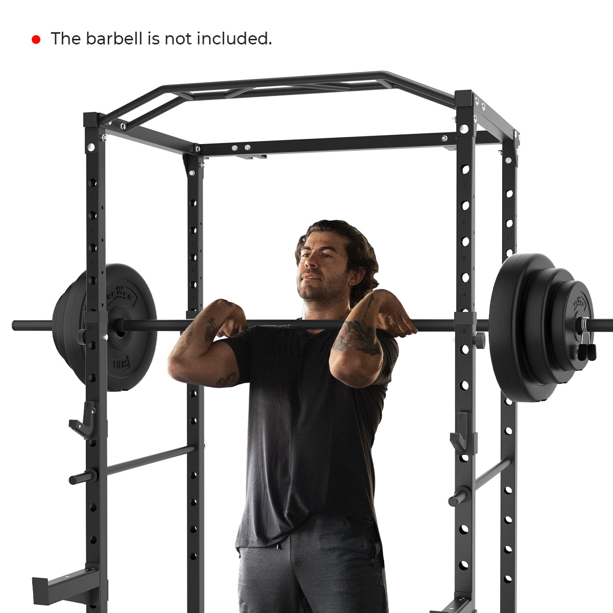 relife-power-tower-power-rack-mit-j-hooks-landmine image 8