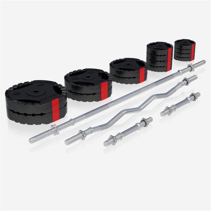gyronetics-e-series-kraftstation-universal-mit-hantelset-100kg image 4