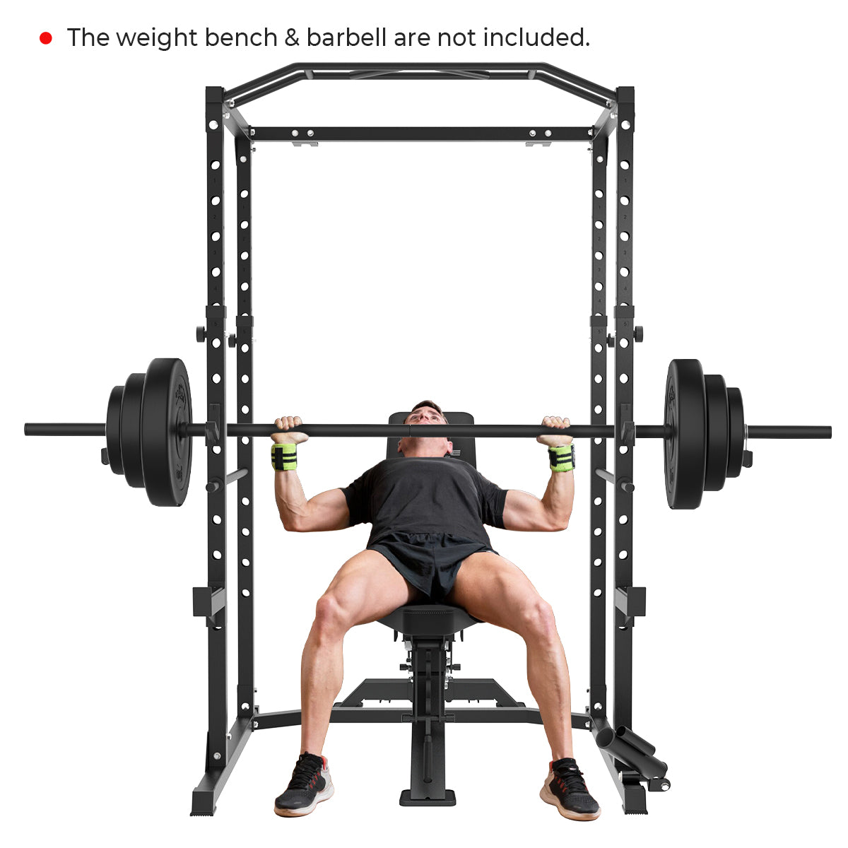 relife-power-tower-power-rack-mit-j-hooks-landmine image 7