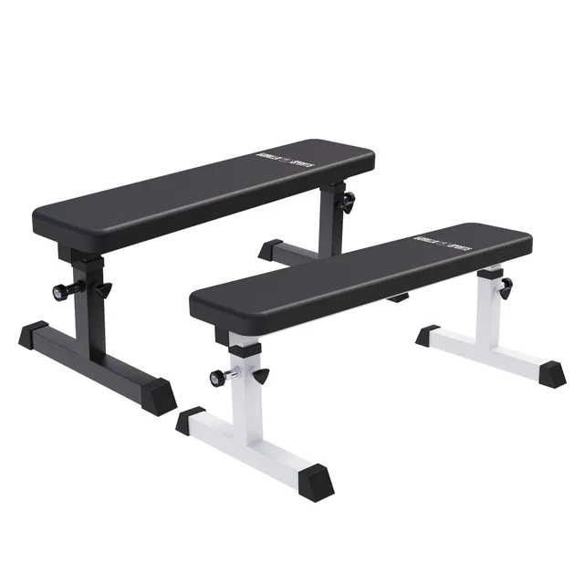 gyronetics-e-series-flachbank-verstellbar-hantelbank-schwarz-200kg image 1
