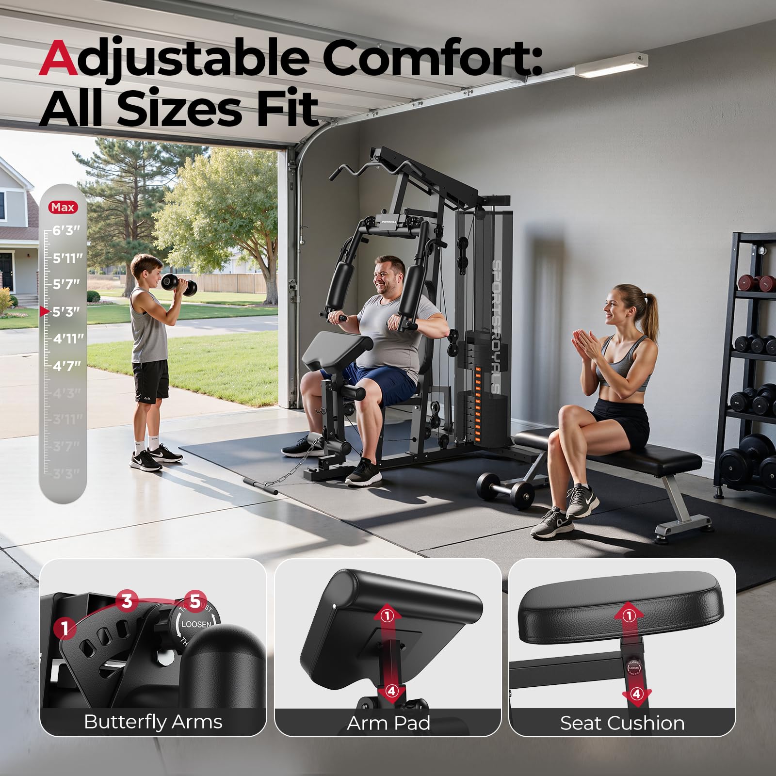 sportsroyals-home-gyms-workout-station-beinpresse-154-kg image 6