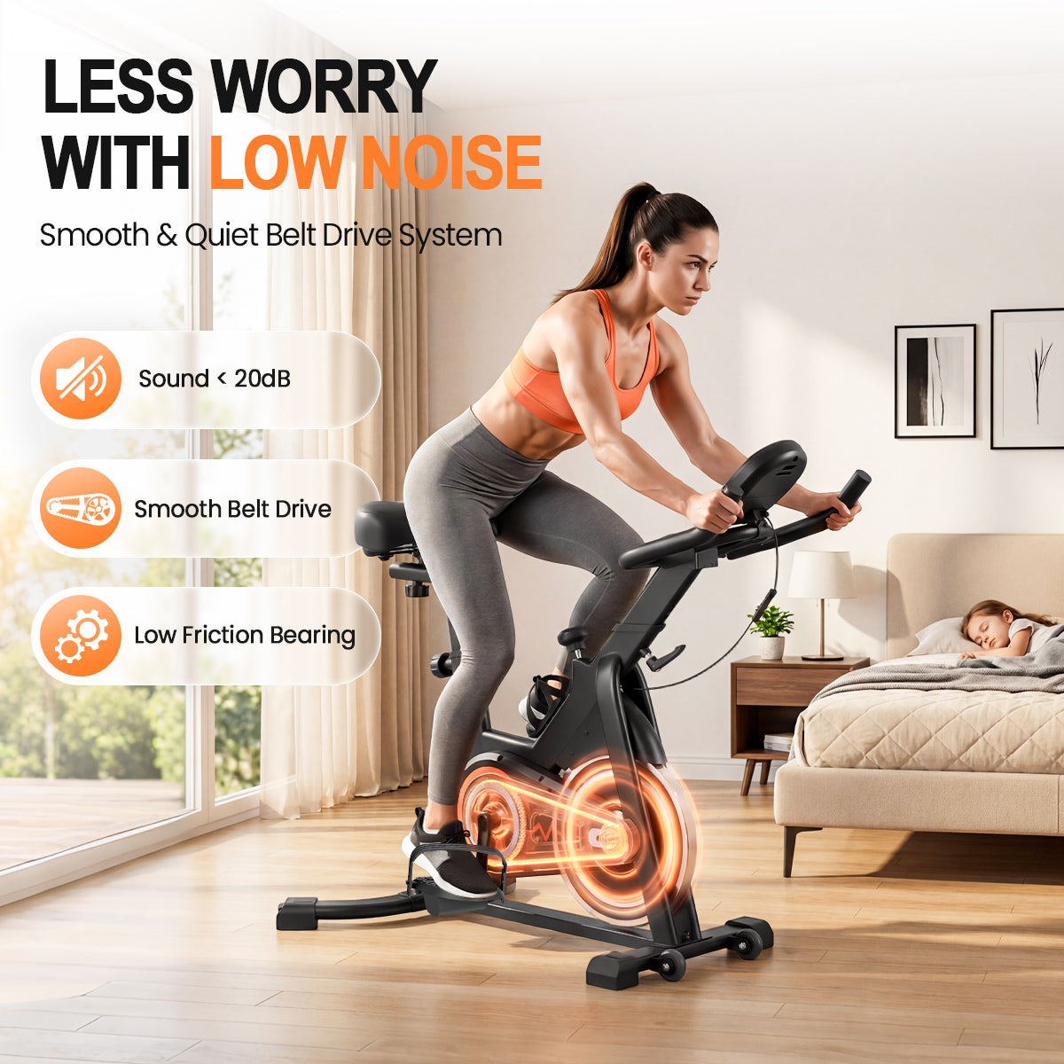 relife-exercise-bike-heimtrainer-indoor-bike-schwarz-150-kg image 3