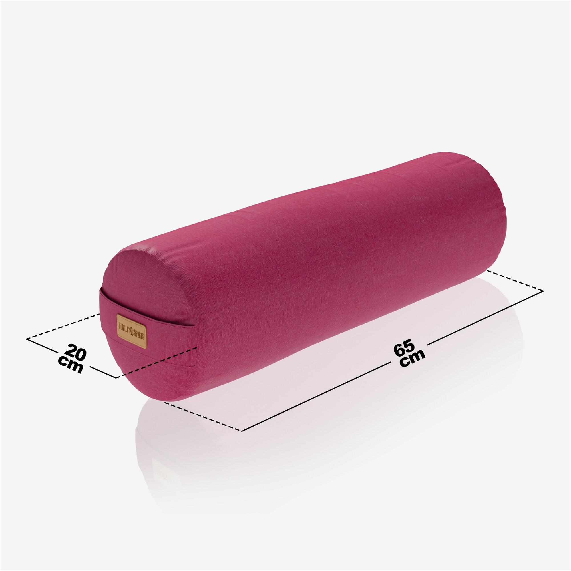 gyronetics-e-series-yogabolster-65-cm-yogakissen-schwarz-dinkelspelz image 5