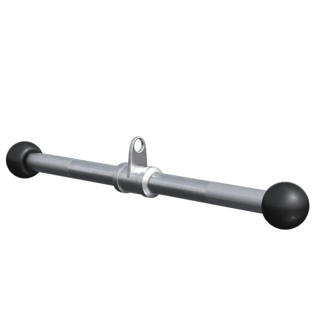 gyronetics-e-series-trizeps-bizepsstange-chrom-gummi-200-kg image 1
