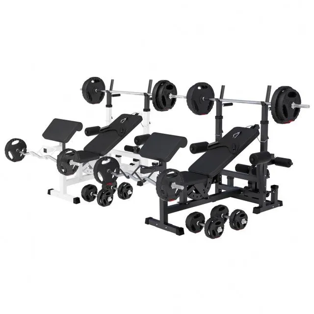 gyronetics-e-series-kraftstation-universal-mit-hantelset-100kg image 1