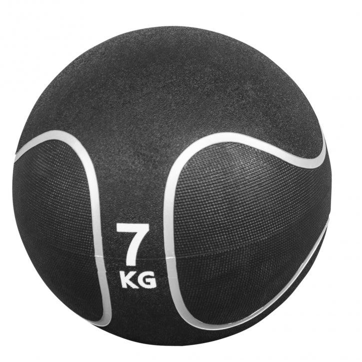 gyronetics-e-series-medizinball-1-kg-gummi-schwarz image 5