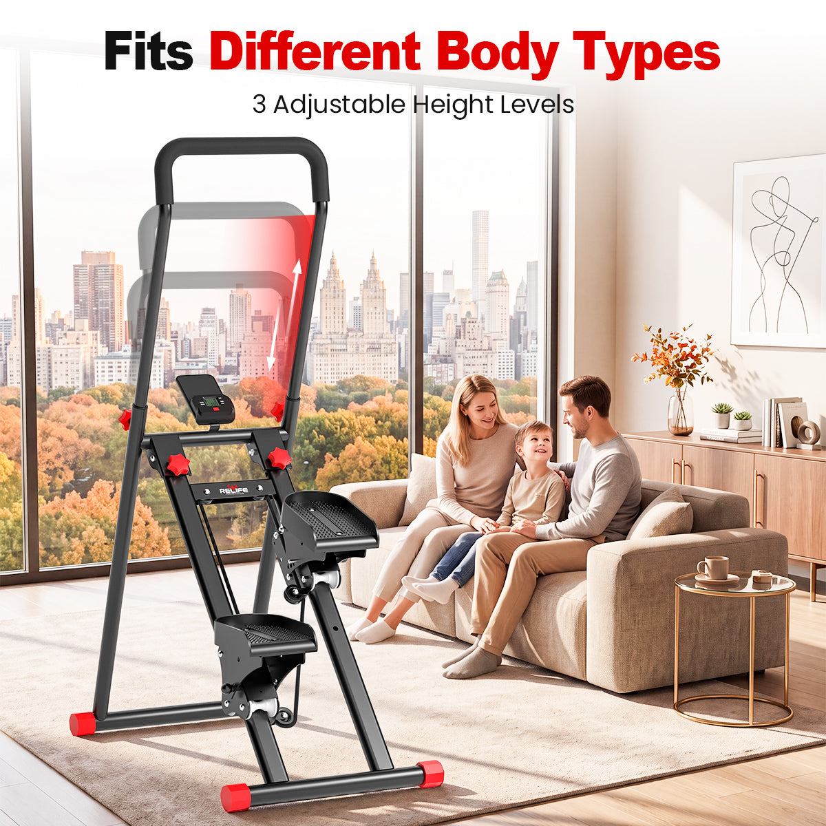 relife-vertical-climber-stepper-treppenstepper-schwarz image 4