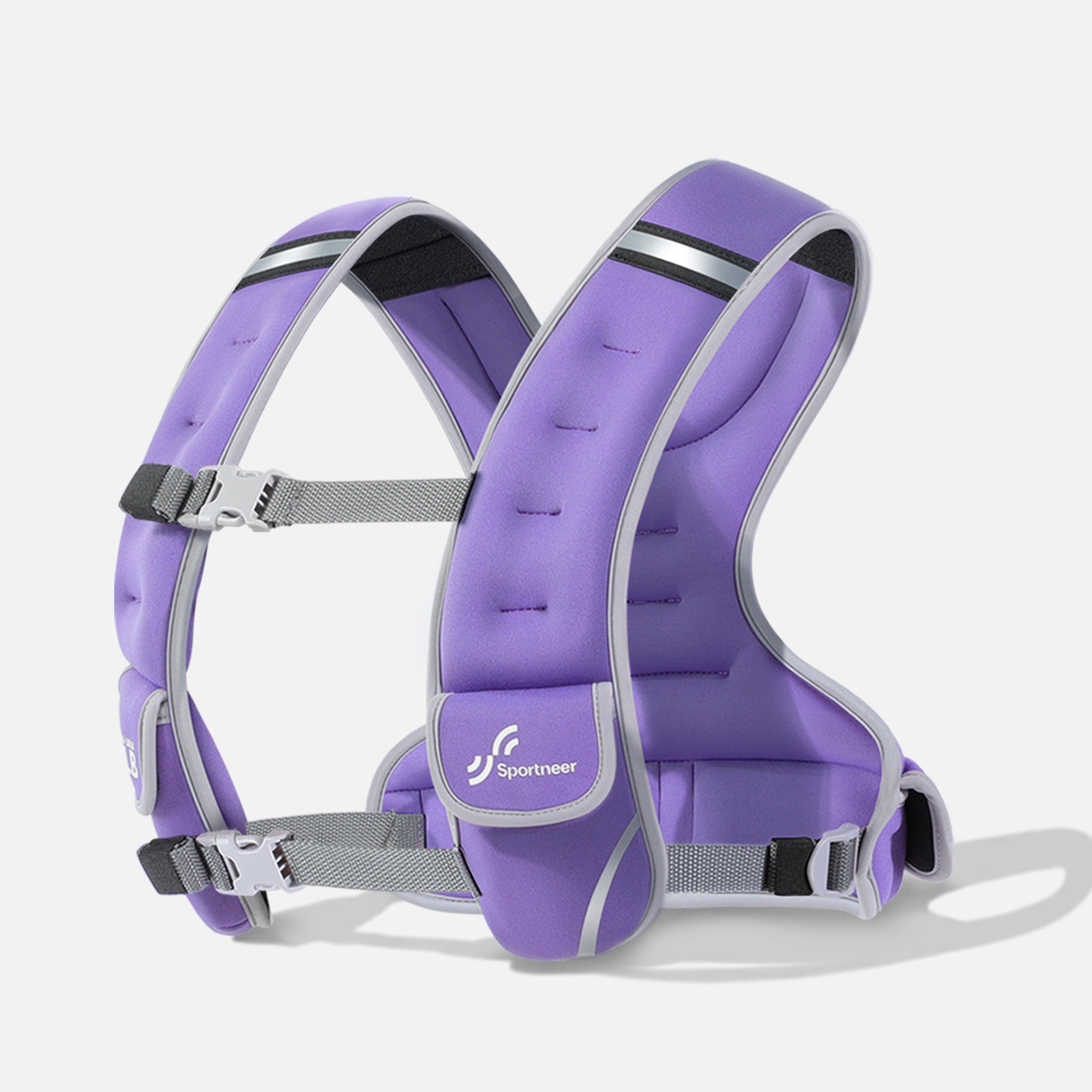 sportneer-wearable-weights-gewichtsweste-6-10-lbs-schwarz-verstellbar image 2