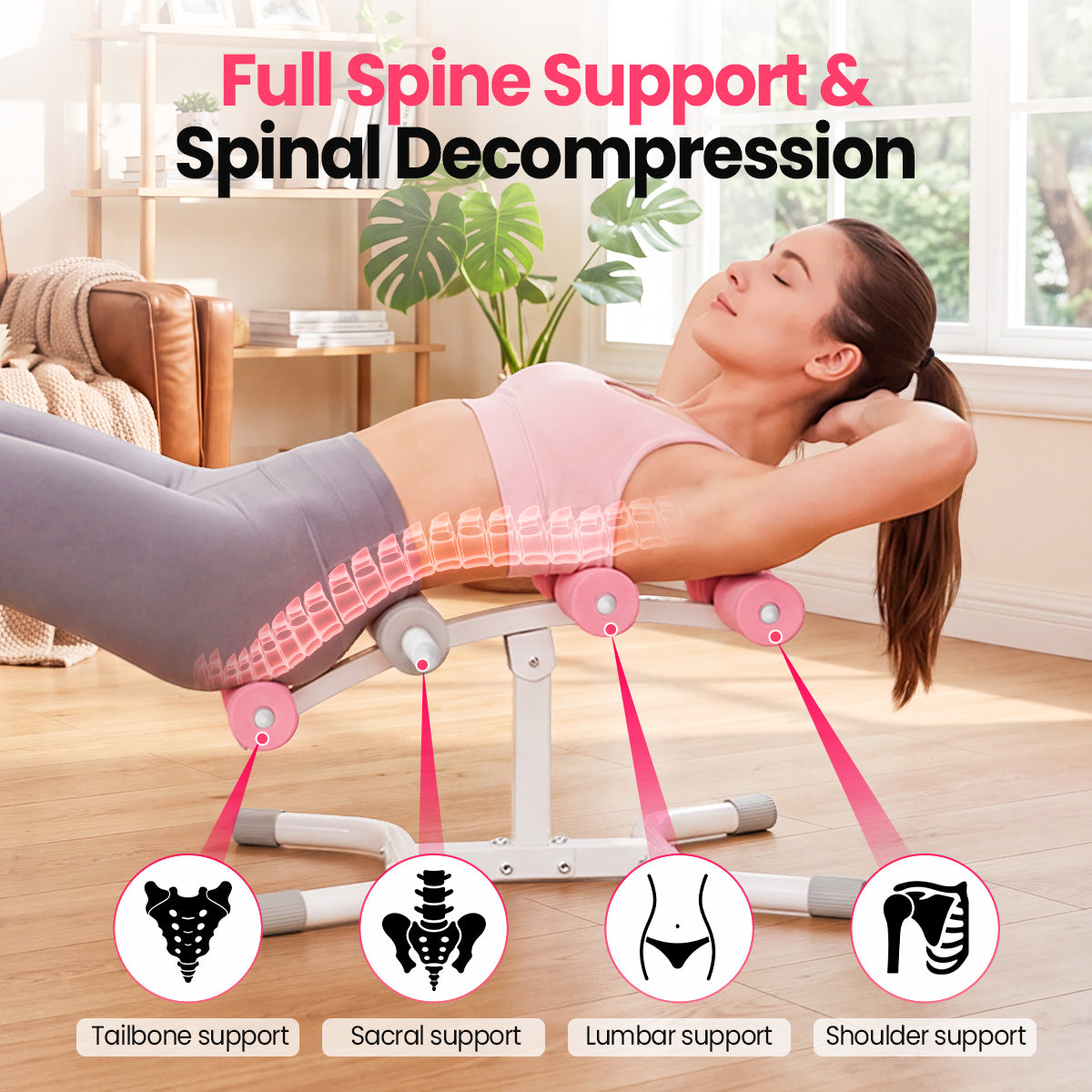 relife-weight-bench-mini-inversionsbank-r-ckentrainer-schwarz-massage image 2