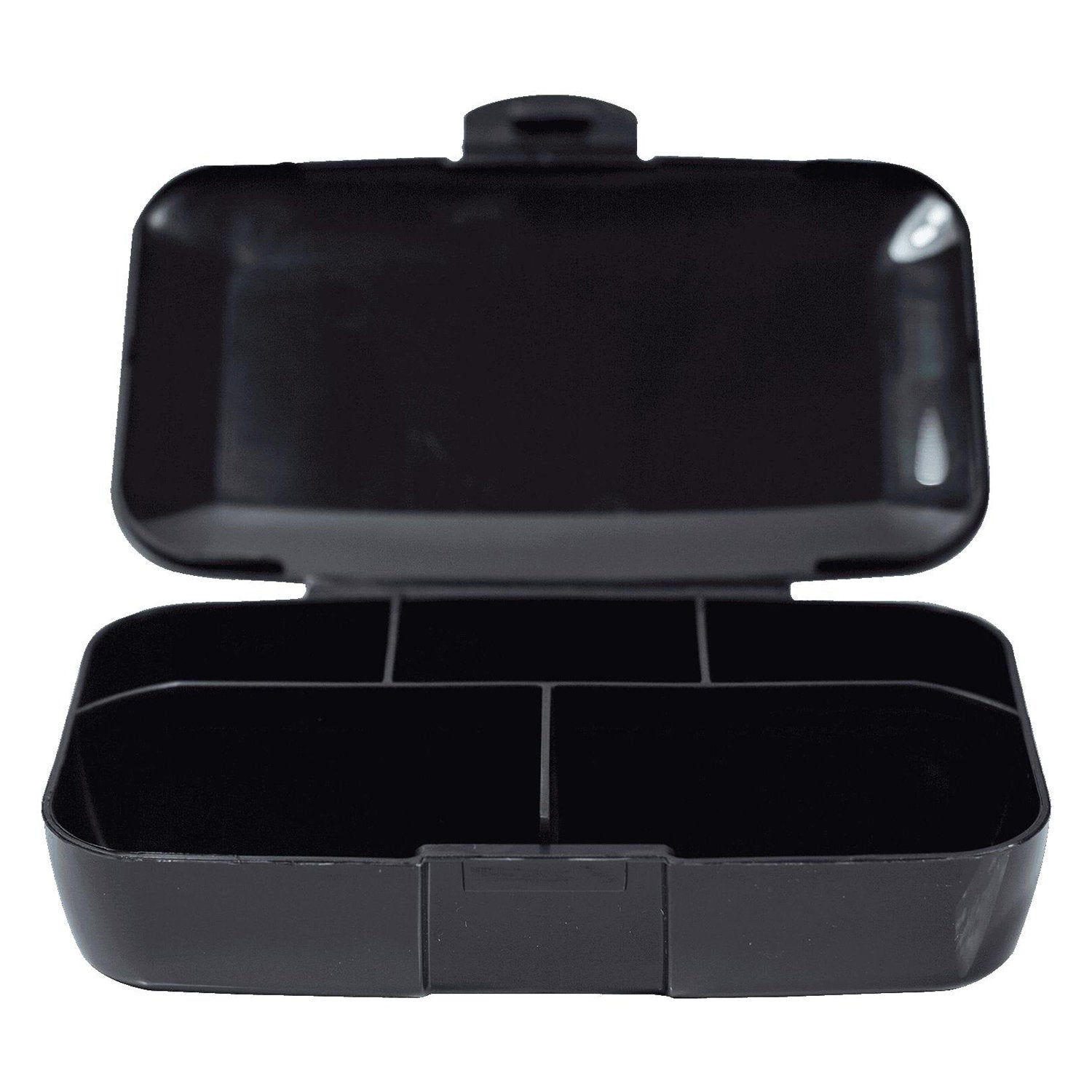 zec-pillenbox-kapselbox-schwarz-fill-smarter-5-f-cher image 2