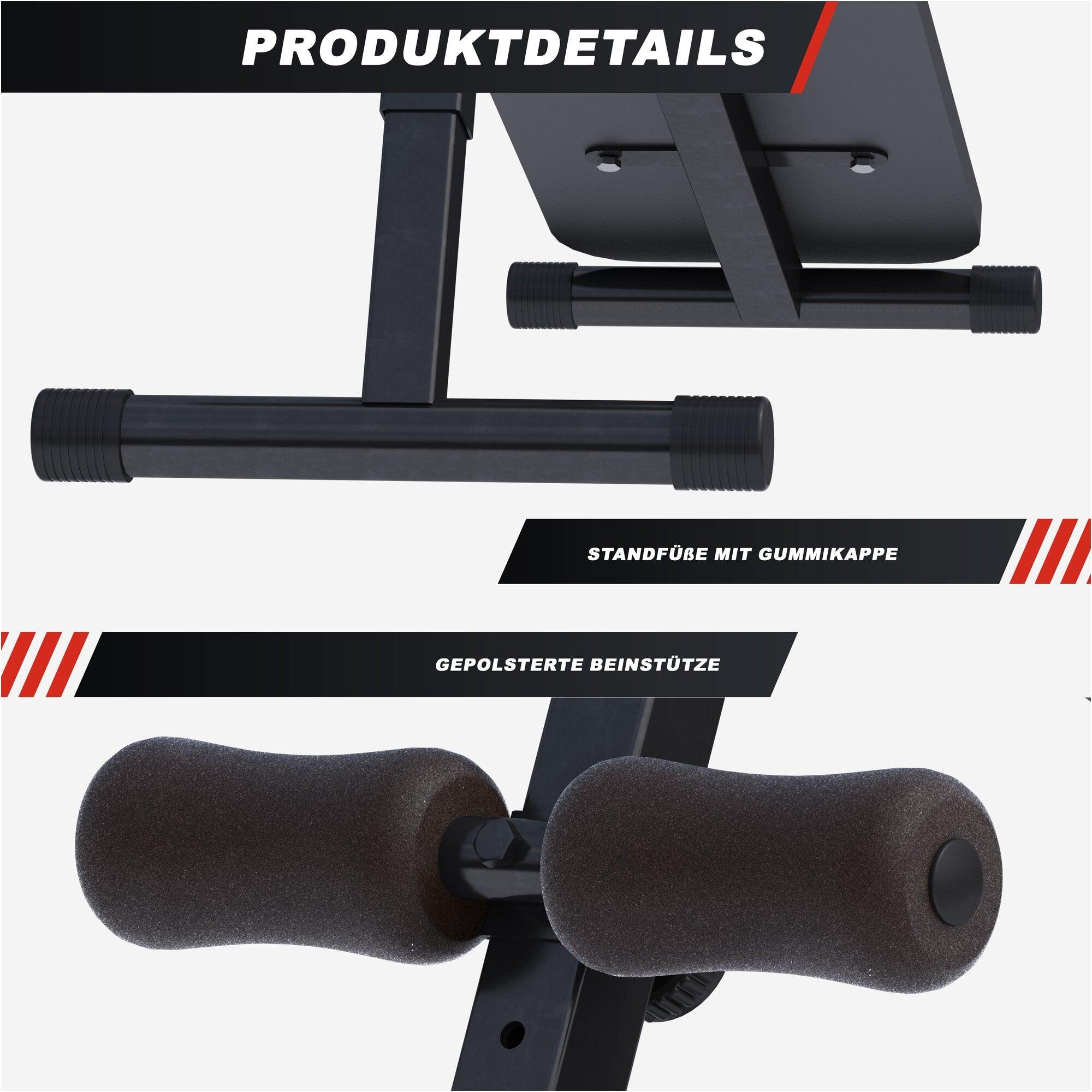 gyronetics-e-series-sit-up-bank-bauchtrainer-verstellbar-schwarz image 3