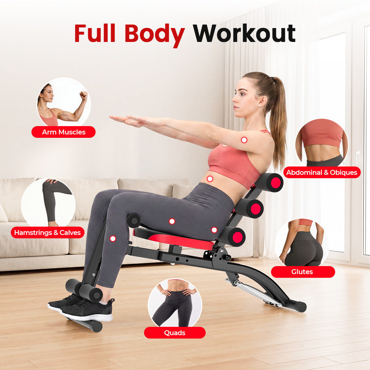 relife-ab-roller-bauchtrainer-klappbar-verstellbar-136-kg image 3