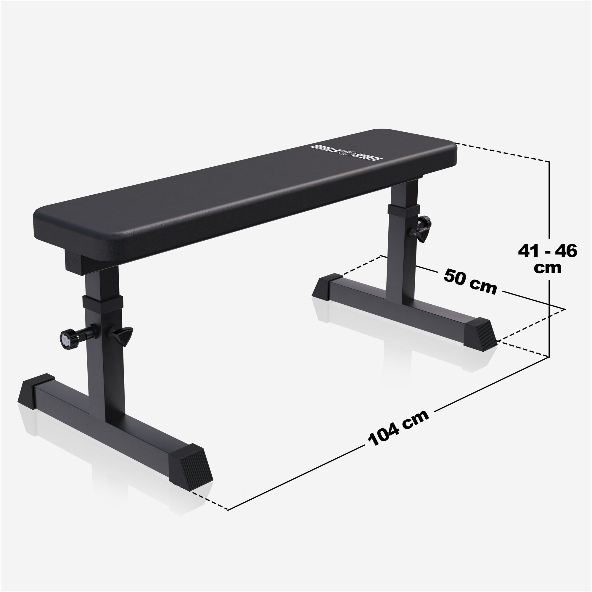 gyronetics-e-series-flachbank-verstellbar-hantelbank-schwarz-200kg image 8