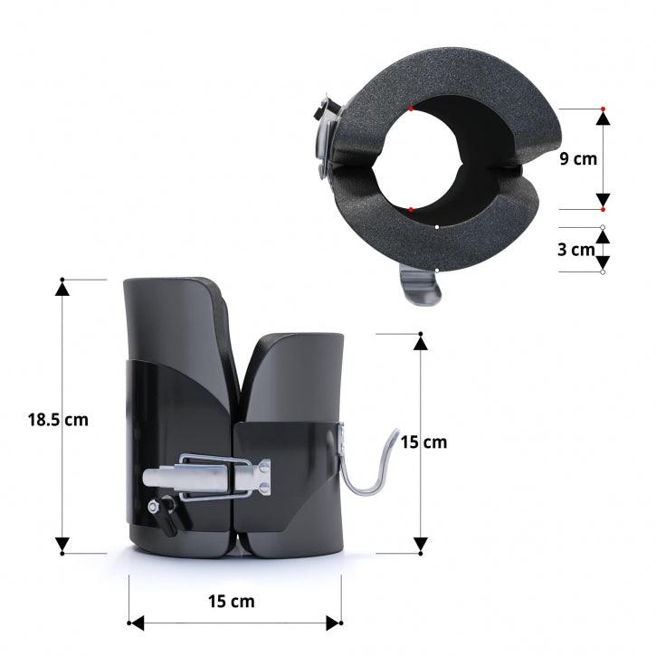 gyronetics-e-series-gravity-boots-schwarz-bauchtrainer image 5