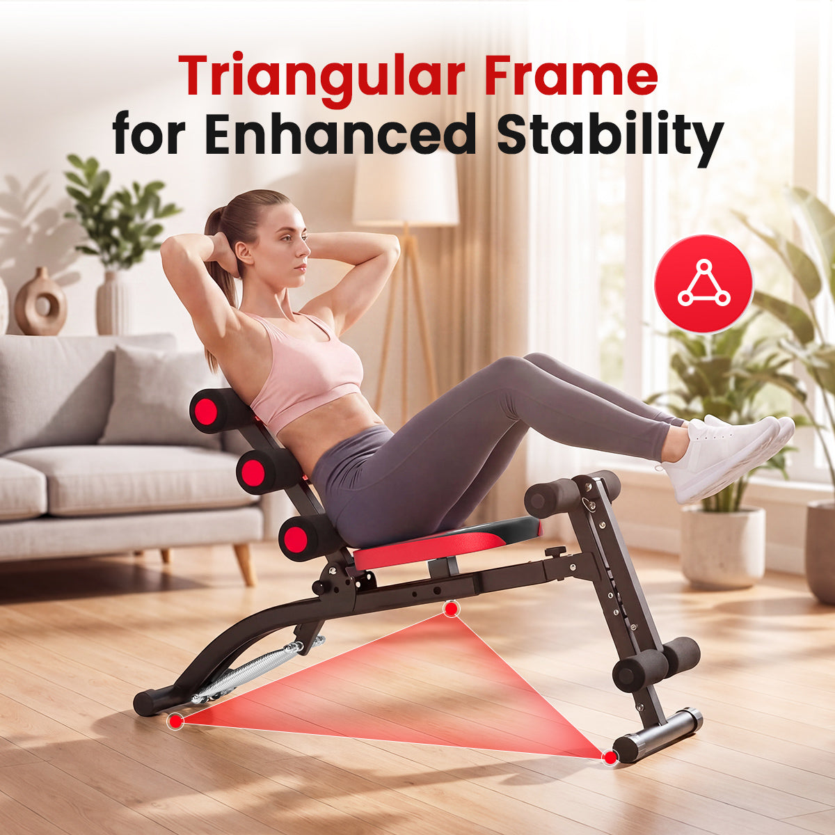 relife-ab-roller-bauchtrainer-klappbar-verstellbar-136-kg image 4