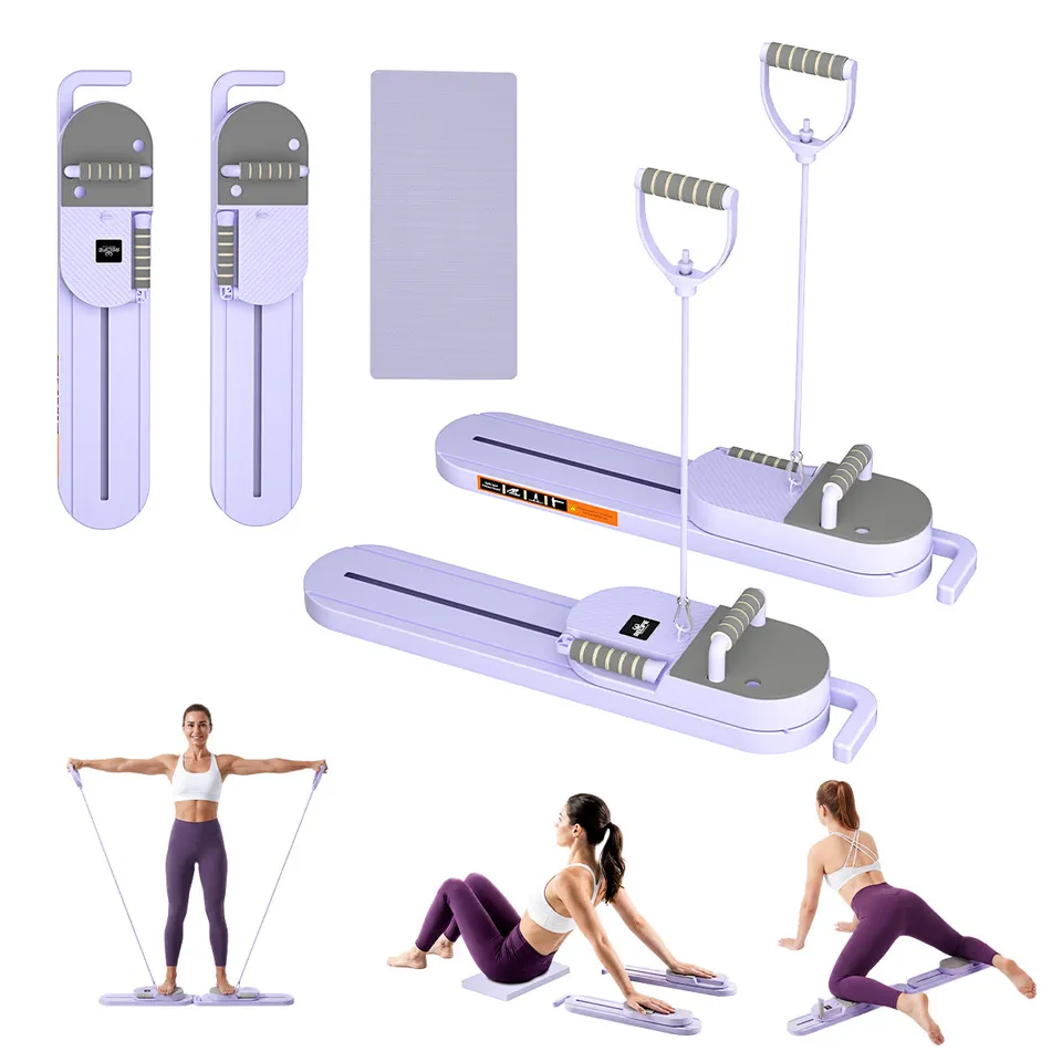 relife-ab-roller-pilates-reformer-board-lila-6-in-1-training image 1