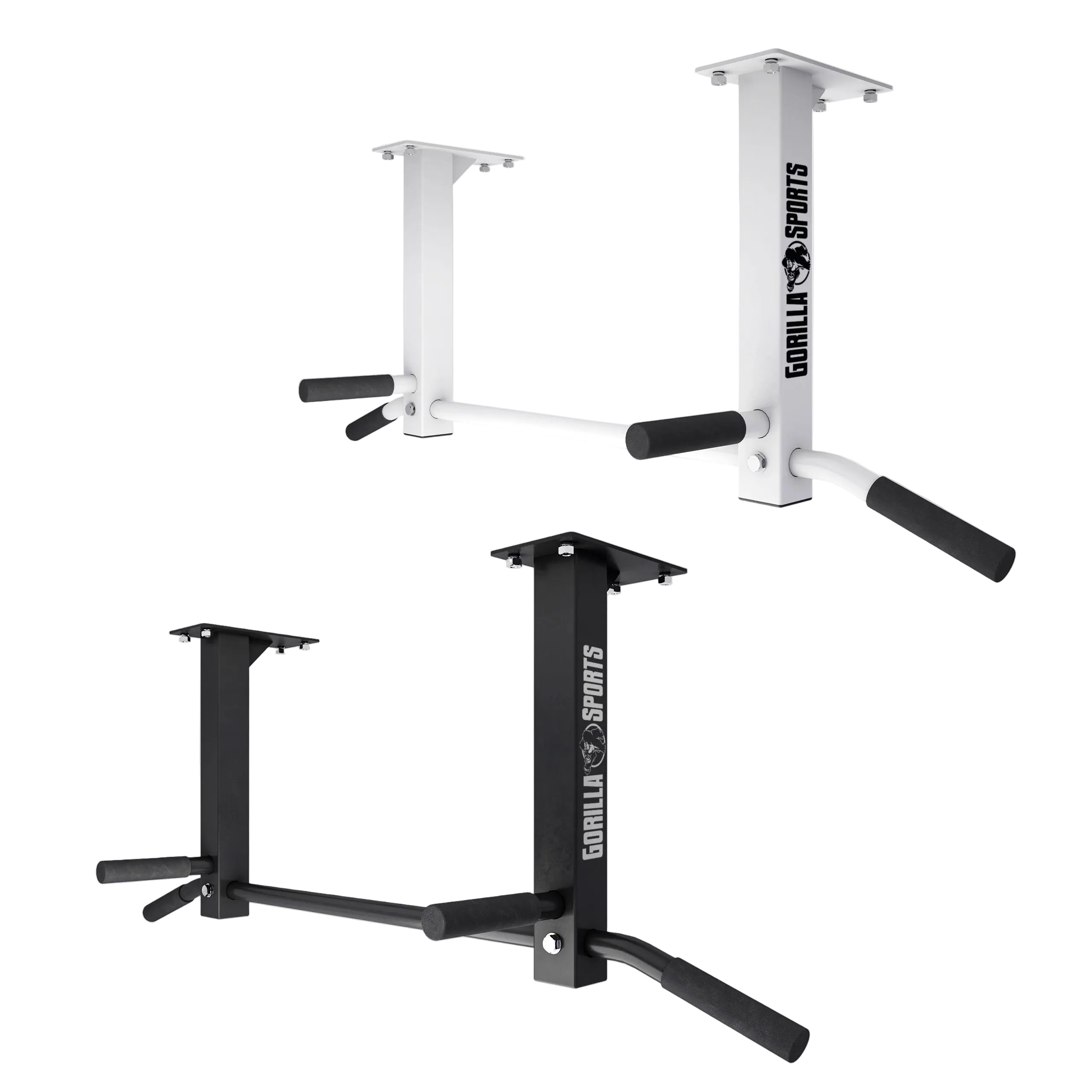 gyronetics-e-series-klimmzugstange-decke-schwarz-stahl-350-kg image 1