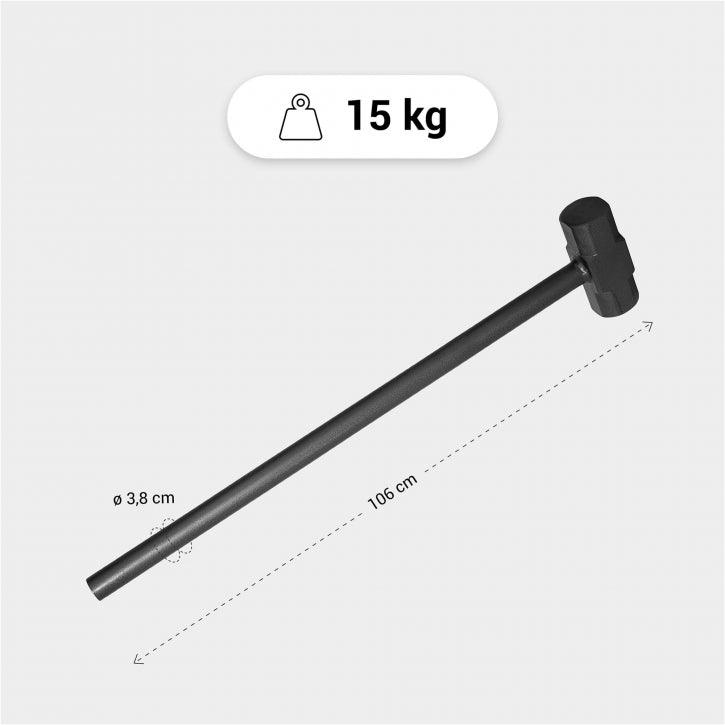 gyronetics-e-series-gym-hammer-stahl-10-kg-pvc image 7
