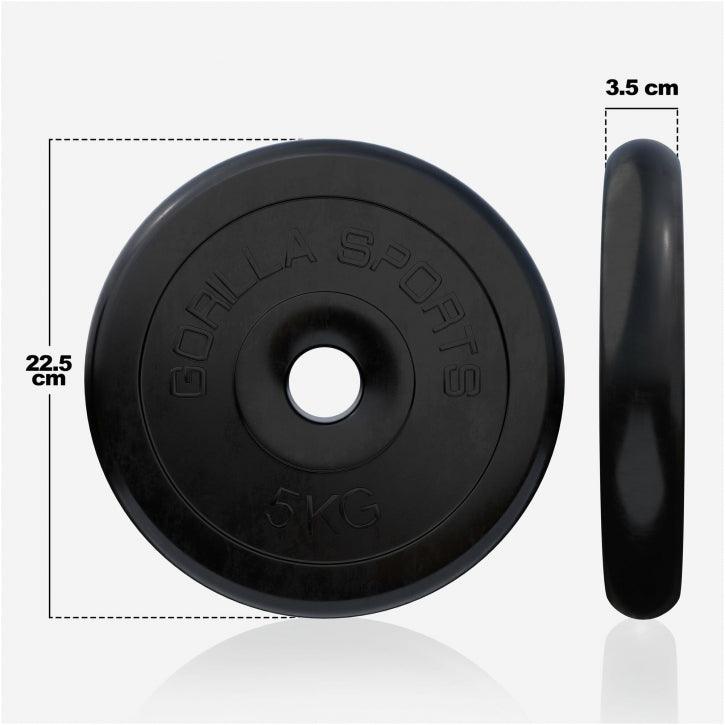 gyronetics-e-series-hantelscheibe-5-kg-gummi-30-mm image 7