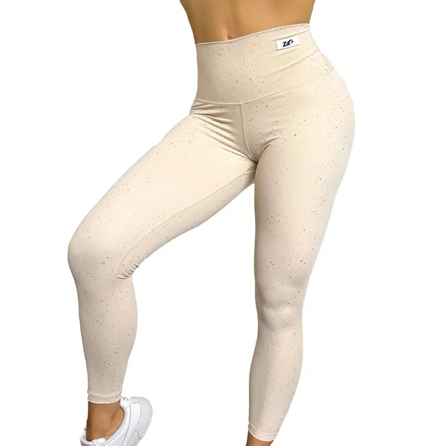 zec-glitter-leggings-damen-gr-e-m-squatproof-scrunch image 1