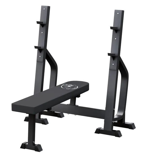 gyronetics-e-series-hantelbank-flachbank-2-ablagen-250-kg image 1