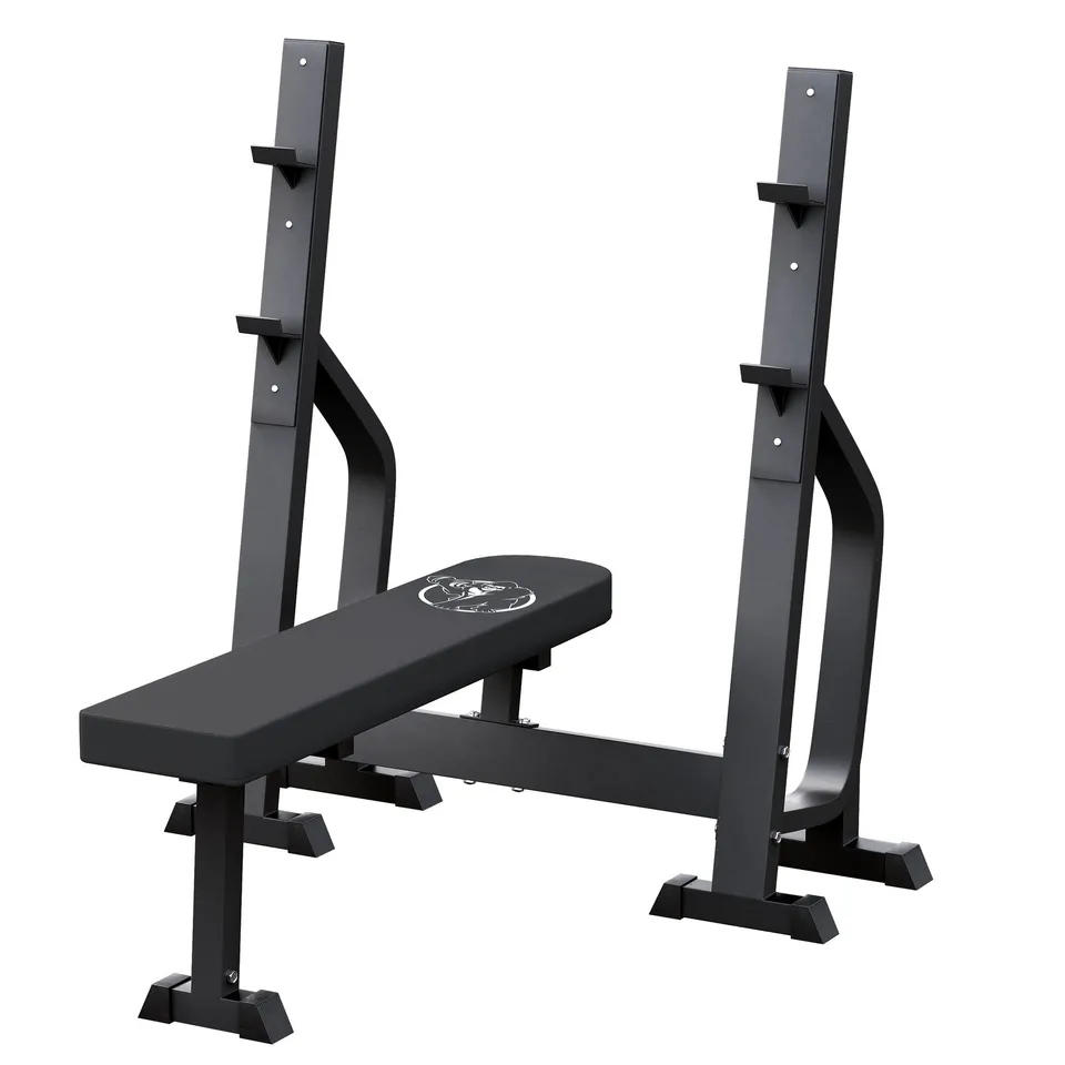 gyronetics-e-series-hantelbank-flachbank-2-ablagen-250-kg image 1