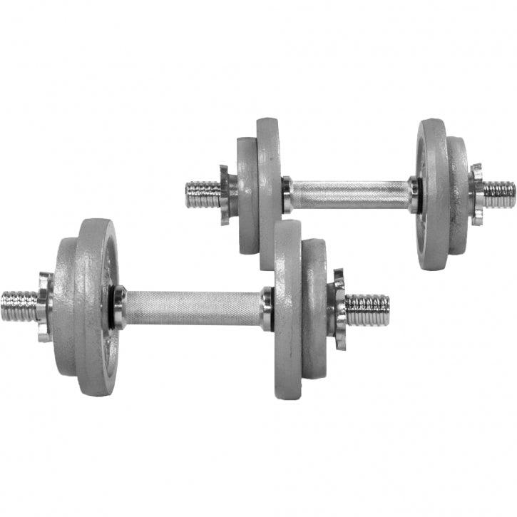 gorilla-sports-e-series-kurzhantel-set-gusseisen-20-kg-sternverschluss image 1