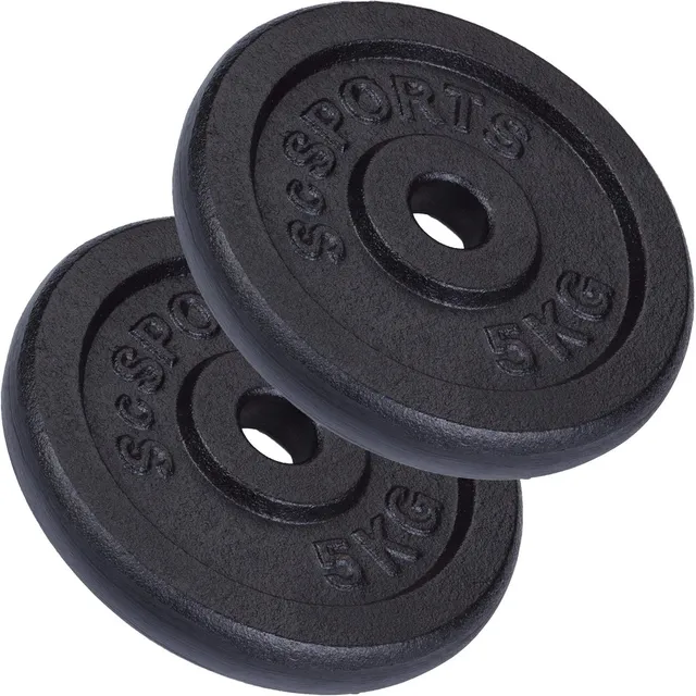 scsports-krafttraining-hantelscheiben-gusseisen-10-kg-2x5 image 1