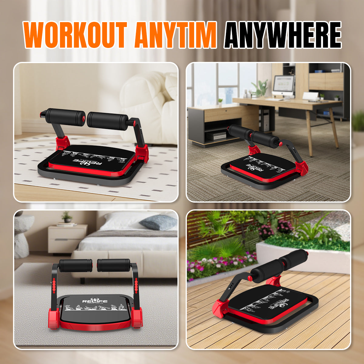 relife-ab-roller-bauchtrainer-sit-up-ger-t-klappbar-rot-core image 8