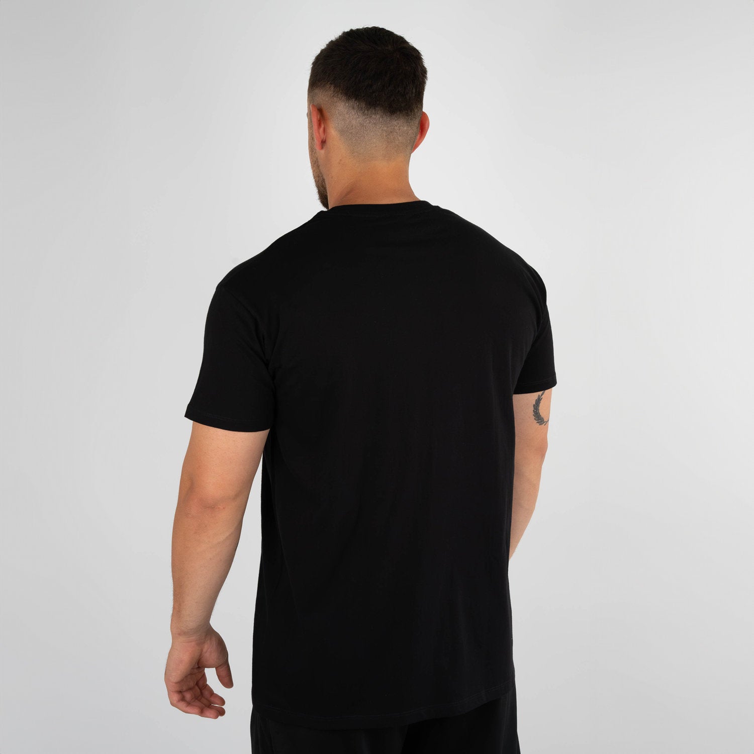 zec-basic-classic-t-shirt-herren-baumwolle-schwarz-l image 2