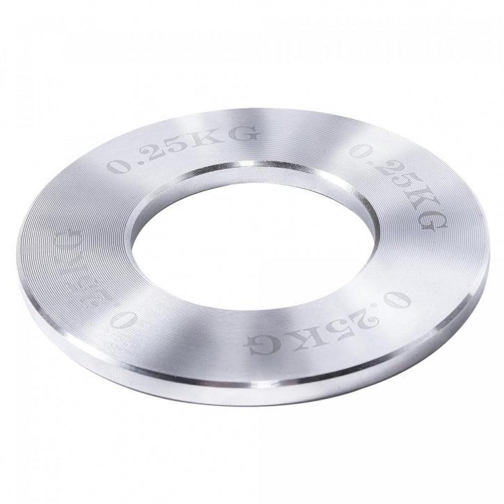 gyronetics-e-series-hantelscheiben-chrom-olympia-5-kg-tasche image 7