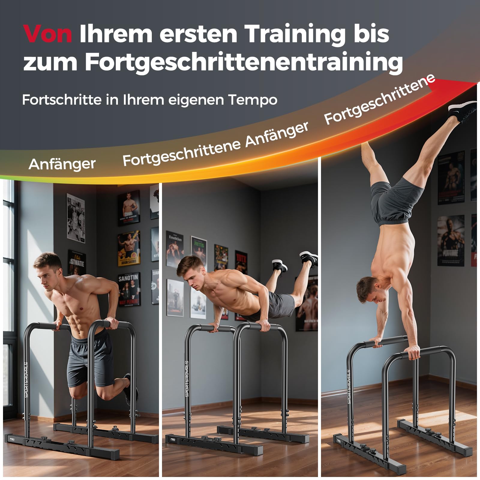 sportsroyals-dip-bars-dip-barren-verstellbar-schwarz-300-kg image 5