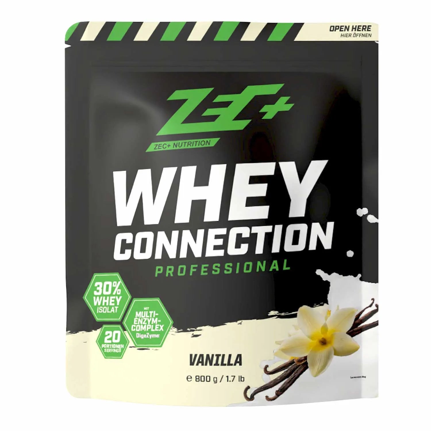 zec-whey-connection-professional-protein-vanille-800g image 1