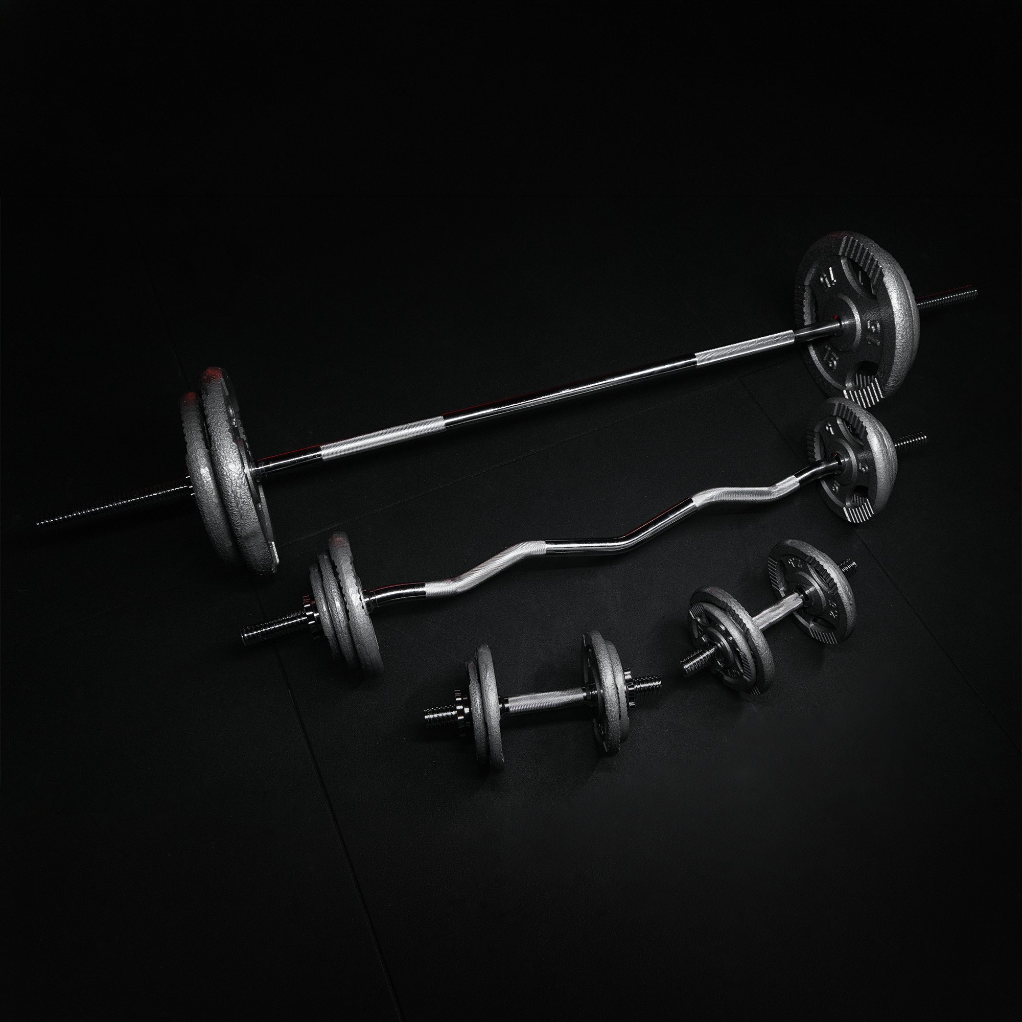 gyronetics-e-series-langhantel-set-gusseisen-108-kg-gripper image 3