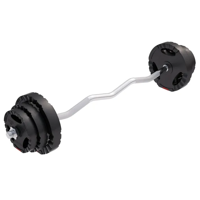 gyronetics-e-series-sz-curlset-25-kg-hantelset-kunststoff image 1