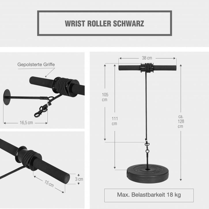 gyronetics-e-series-unterarmtrainer-wrist-roller-schwarz image 8