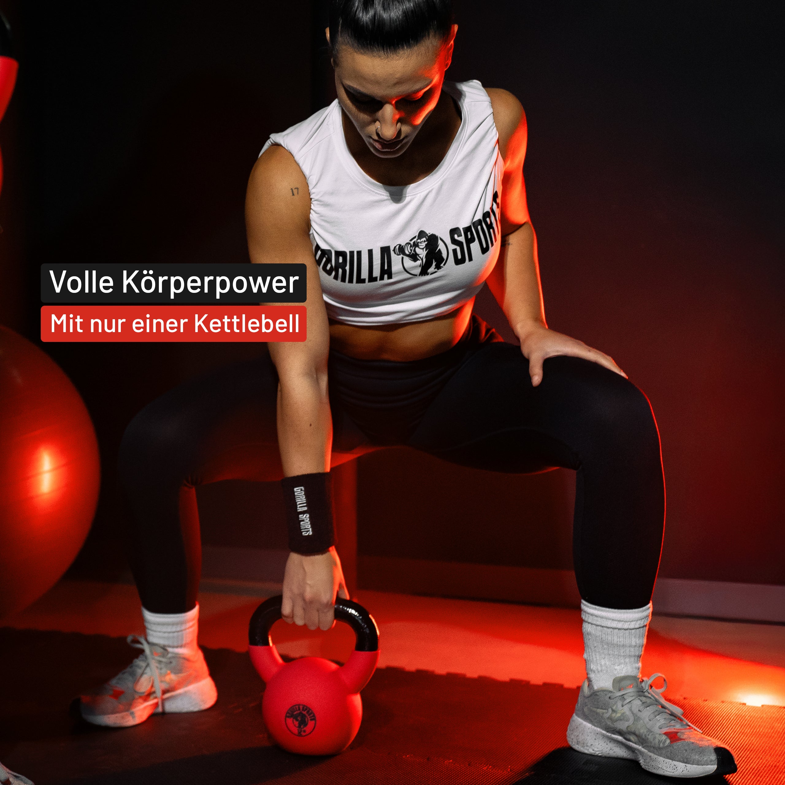 gyronetics-kettlebell-kugelhantel-8-kg-neopren-rot-gusseisen image 7