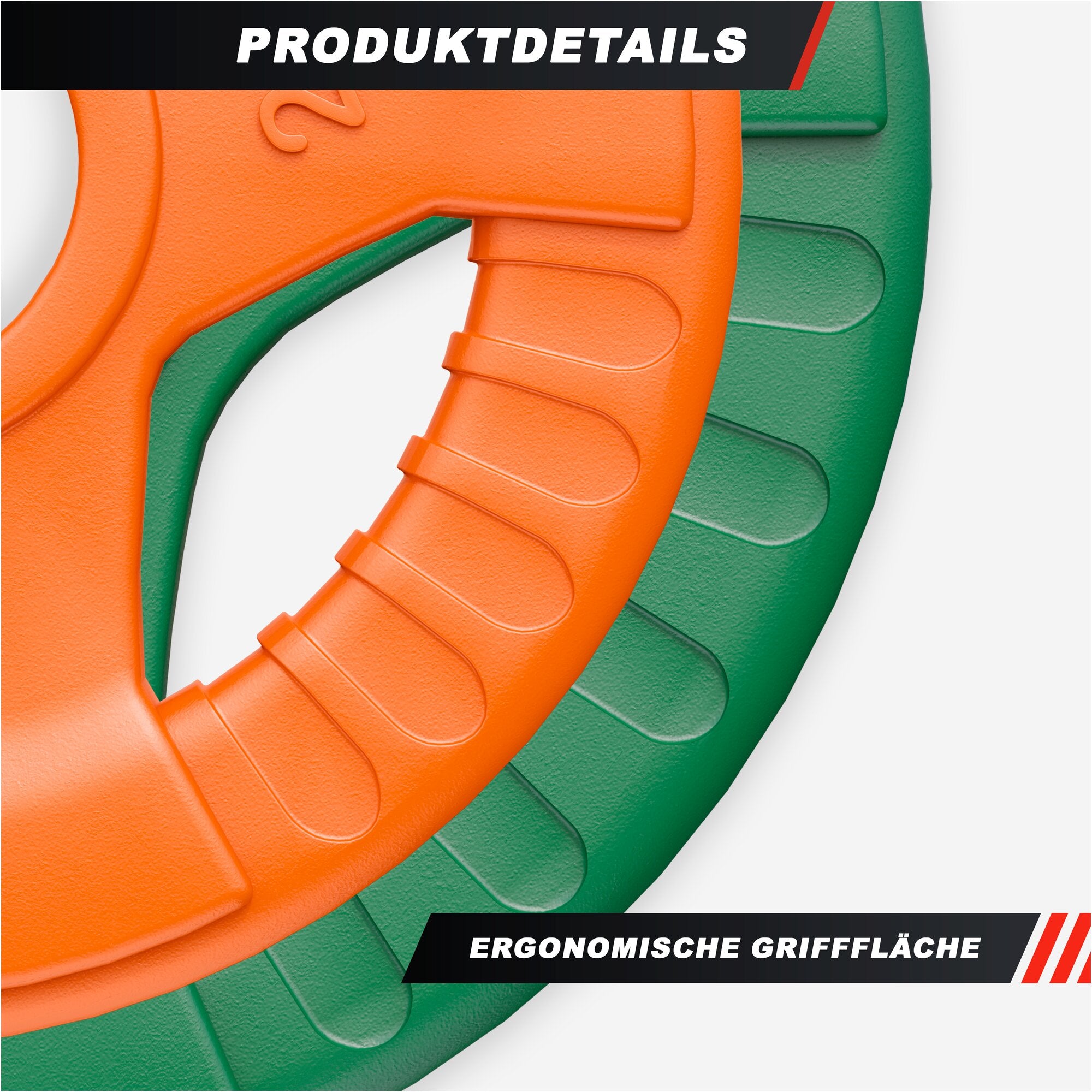 gyronetics-e-series-olympia-hantelscheibe-gummi-10-kg-50mm image 4