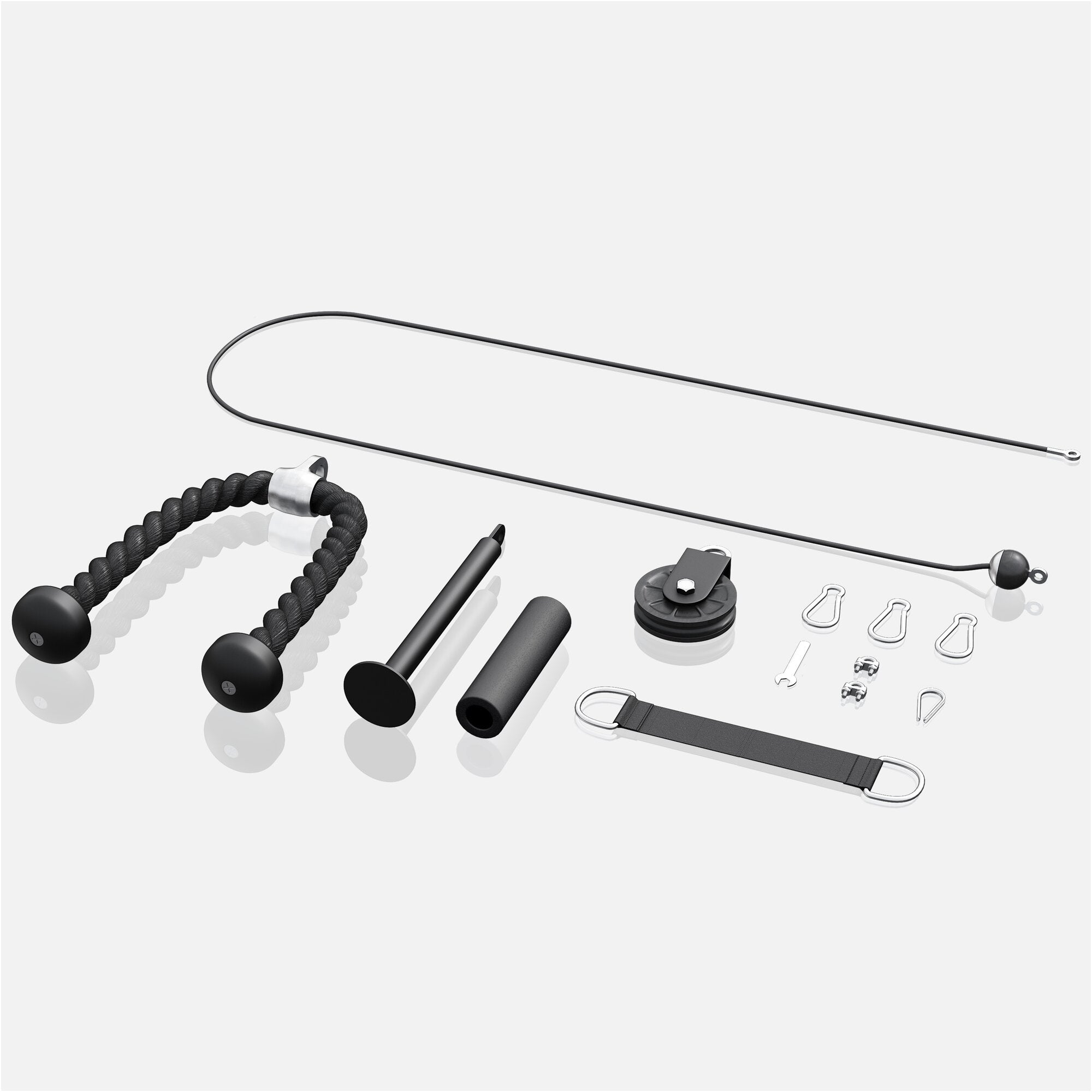 gyronetics-e-series-kabelzug-seilzug-mit-trizepsseil-150-kg image 8