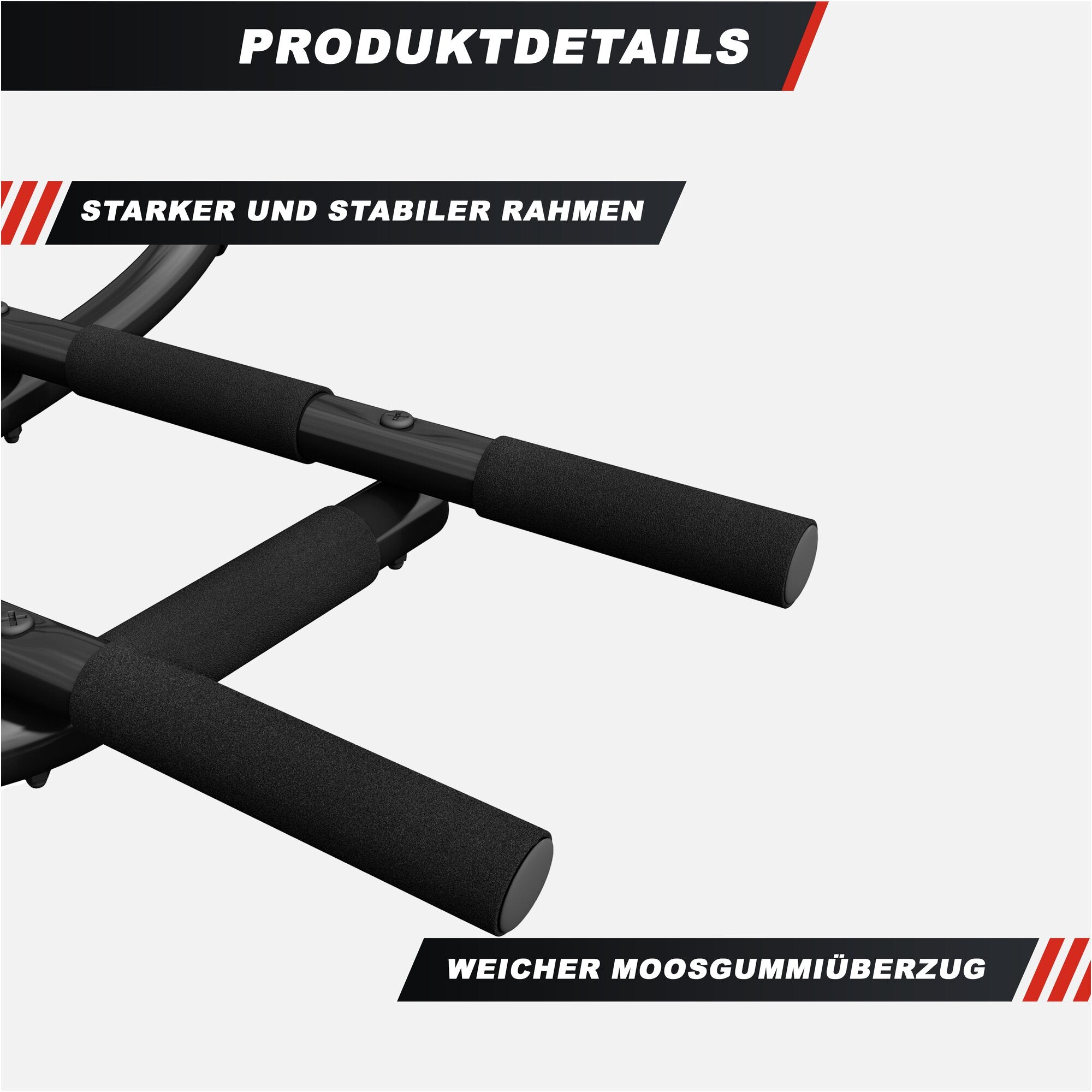 gyronetics-e-series-klimmzugstange-t-rrahmen-multi-grip-schwarz image 7