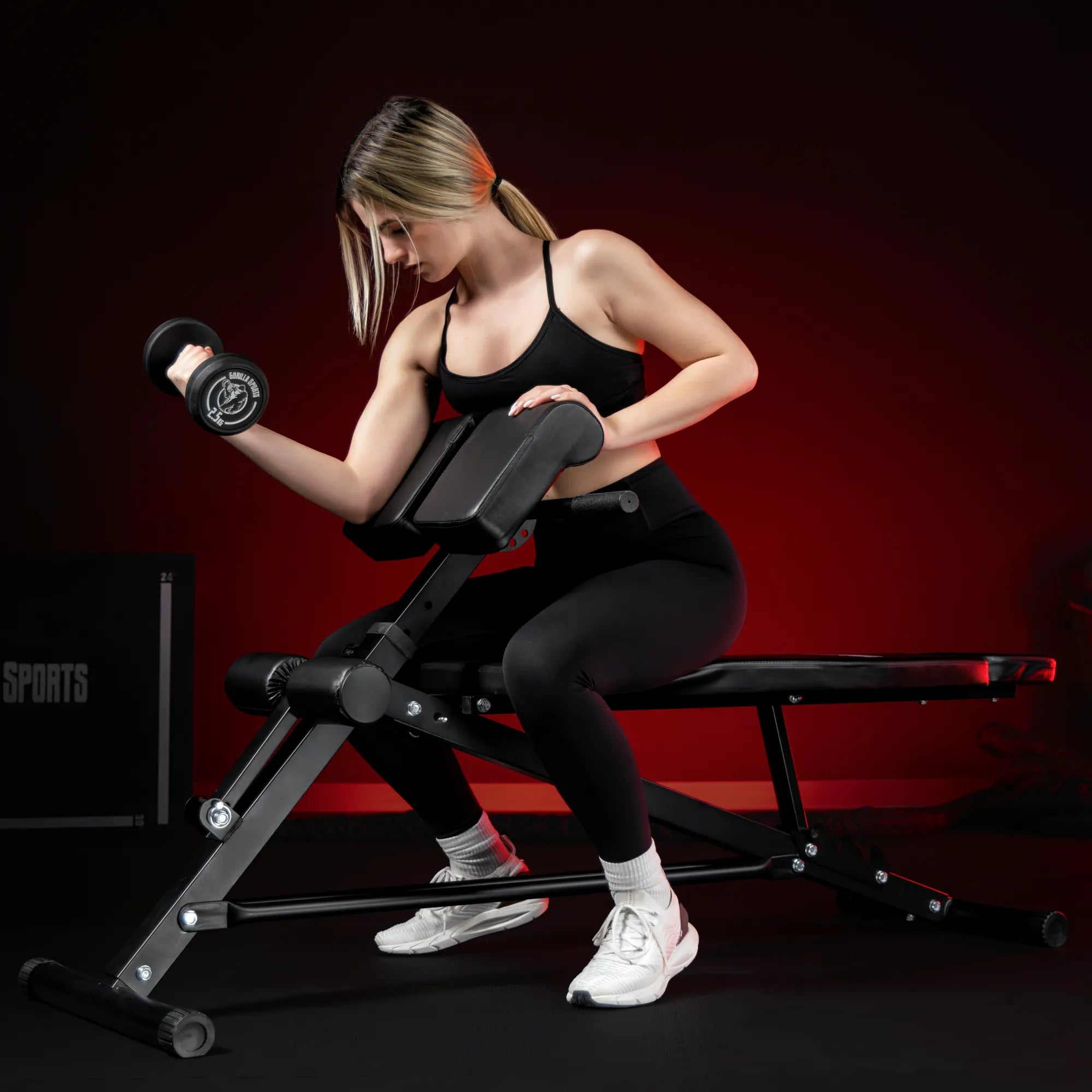 gyronetics-e-series-hantelbank-hyperextension-verstellbar image 2