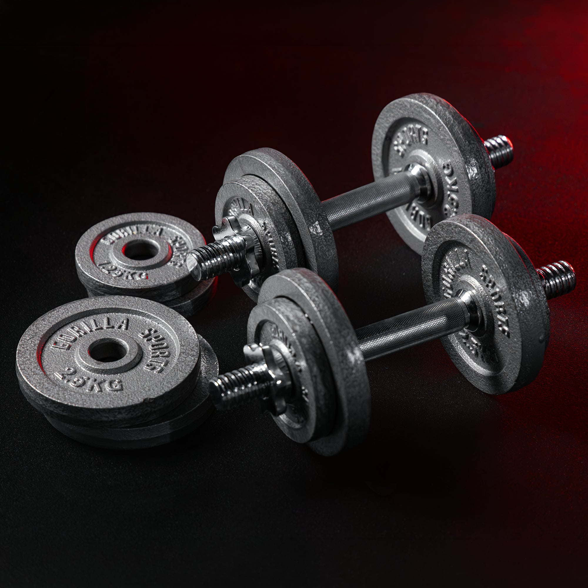 gyronetics-e-series-kurzhantel-set-gusseisen-27-5-kg image 3