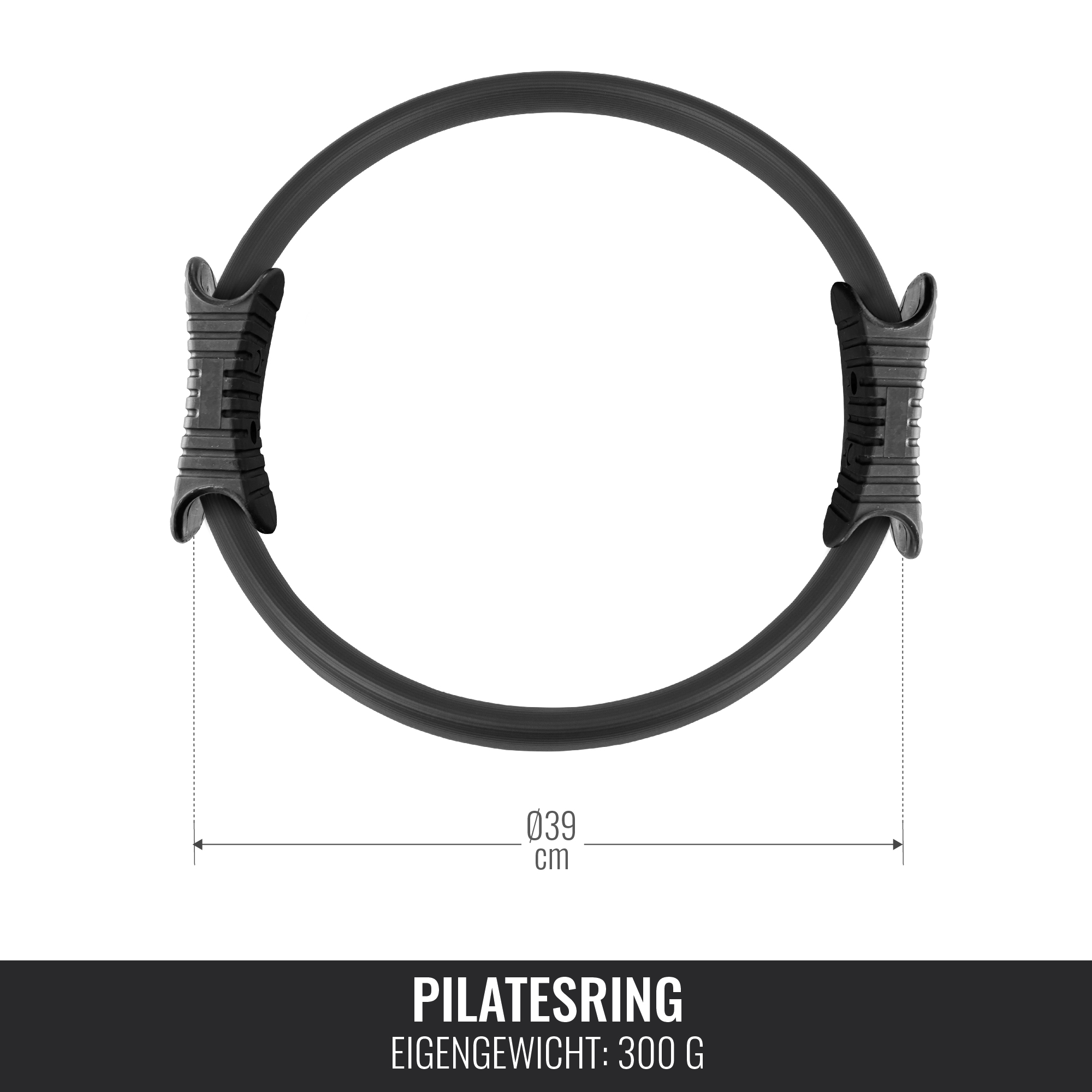gorilla-sports-e-series-pilates-ring-gepolstert-39-cm-schwarz image 3