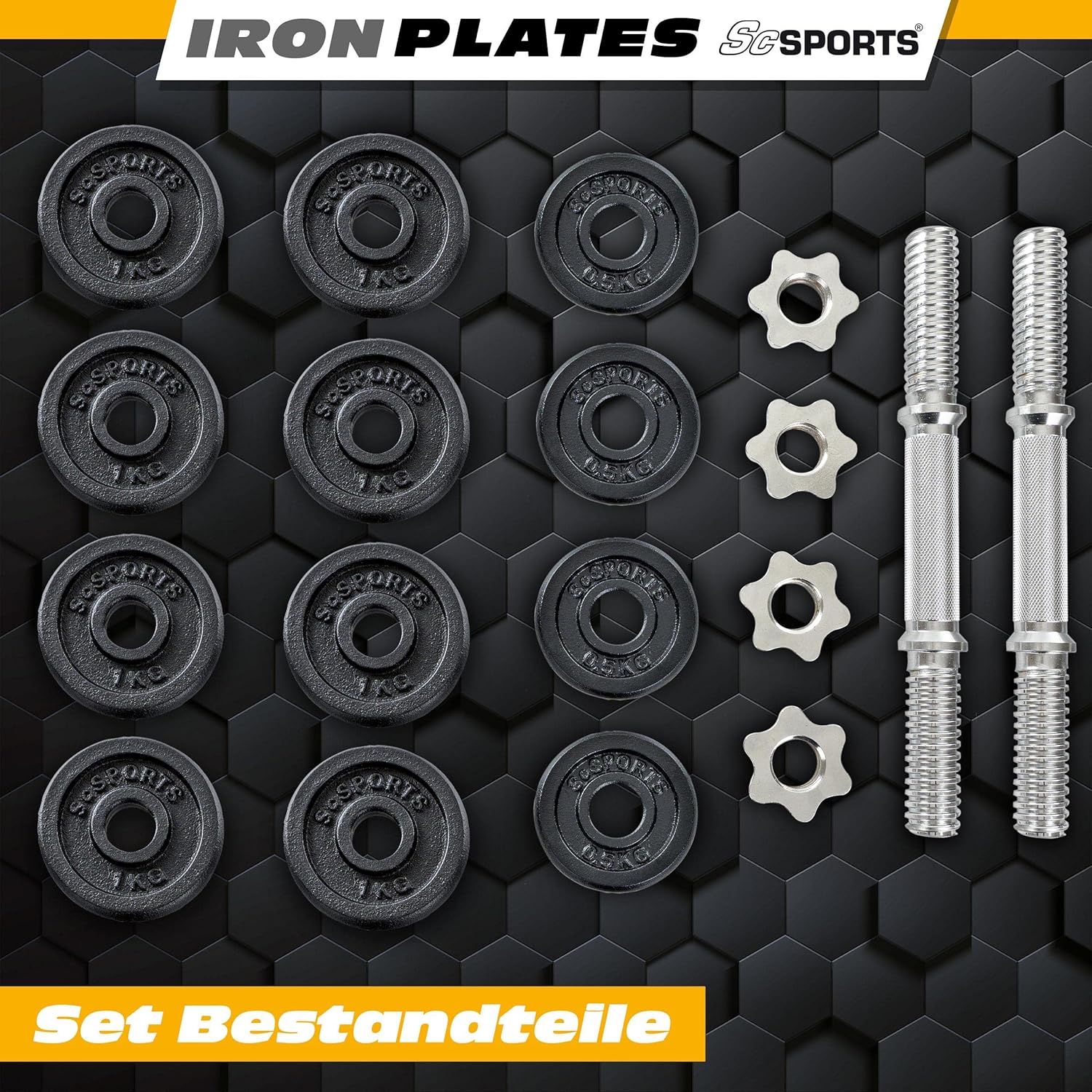 scsports-krafttraining-kurzhantel-set-koffer-20-kg-verstellbar image 7