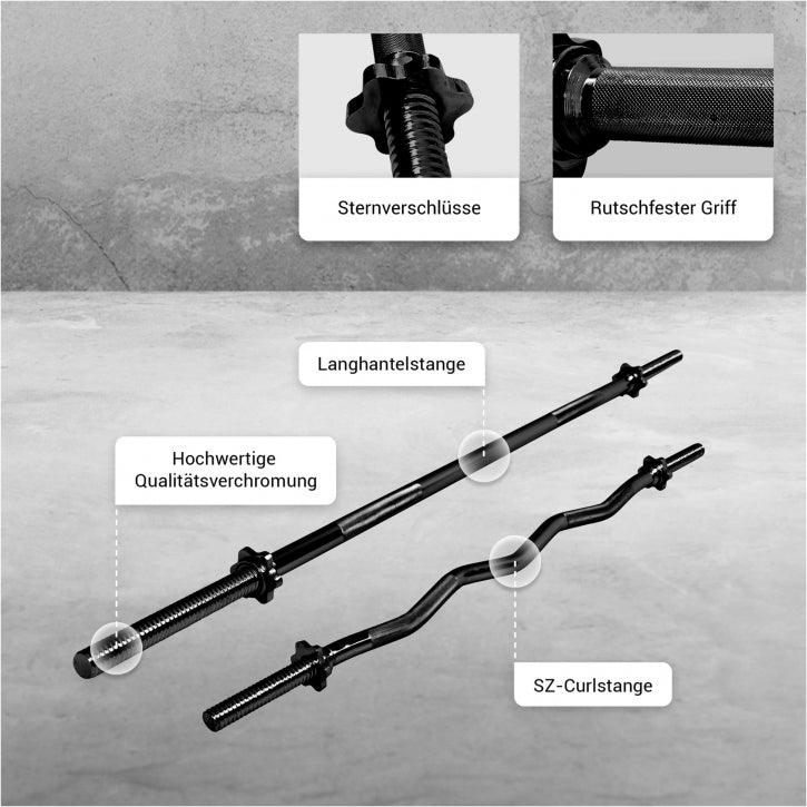 gyronetics-e-series-hantelstangenset-langhantel-sz-30mm image 6