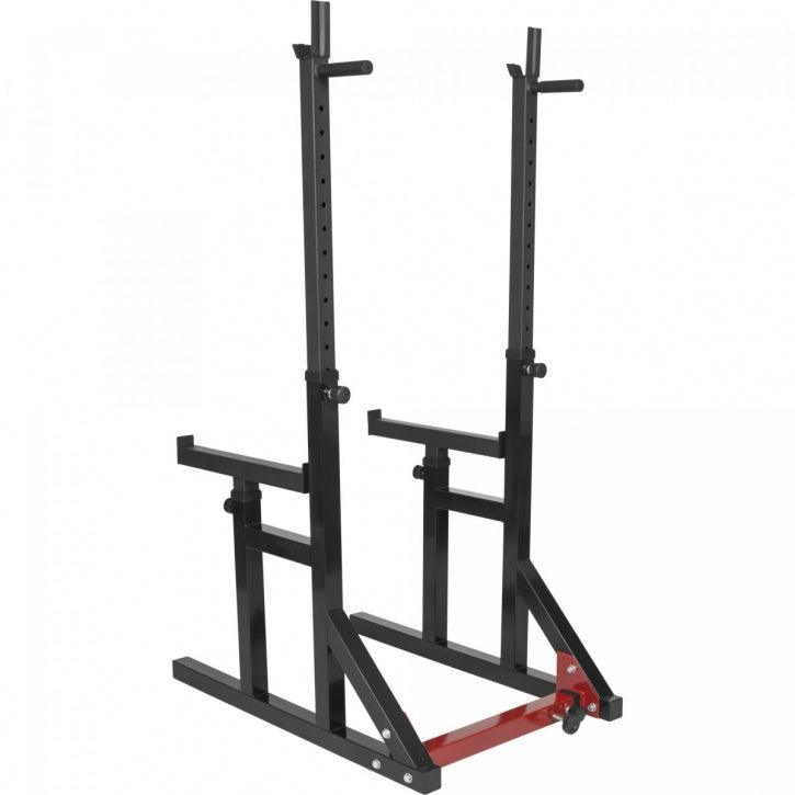 gorilla-sports-e-series-squat-rack-langhantel-set-40-kg-verstellbar image 8