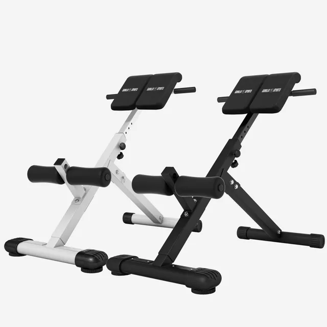 gyronetics-e-series-hyperextension-klappbar-schwarz-120-kg image 1