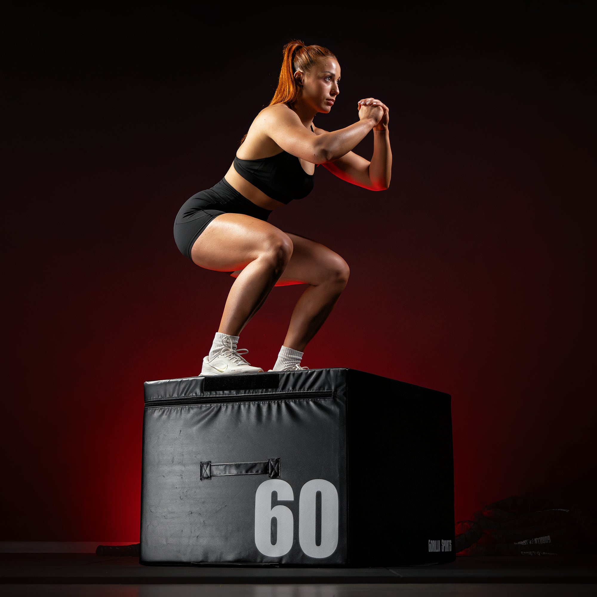 gyronetics-e-series-plyo-box-soft-jump-box-klett-30-cm-schwarz image 2